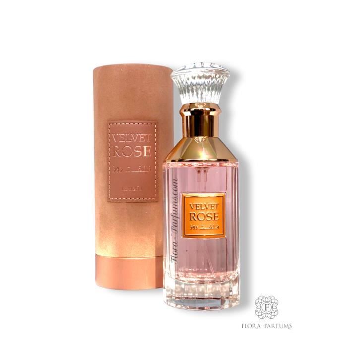 Eau de parfum pour Femme – VELVET ROSE - 100ml – Lattafa (Ard Al Zaafaran)