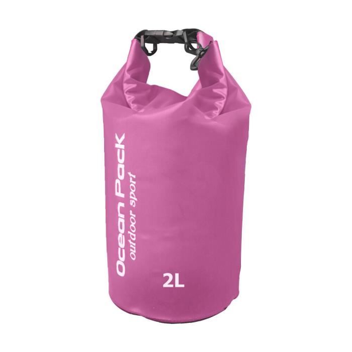 Henrycares Sac Étanche 20L/10L/5L/2L Flottant - Bandoulière Réglable Pour Kayak, Paddle, Randonnée