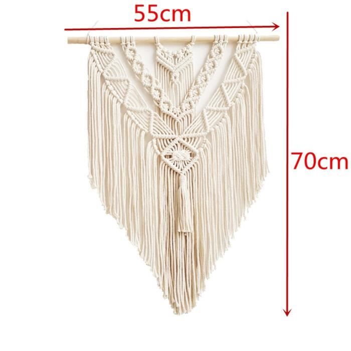 SUPPORT DE CASQUETTE Fonctionnel En Macrame Tissé à La Main Pour 13 Chapeaux EUR 11,33 - FR