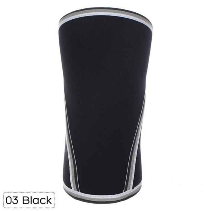 Genouillère Ajustable Sport - Soutien Rotule, Respirante, Noire, Taille Universelle 11-18 Cm