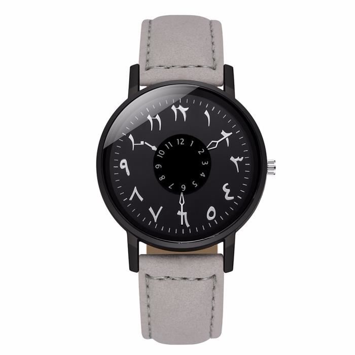 Montre chiffre arabe hot sale luxe
