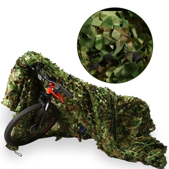 Filet Camouflage Jungle Cache Chasse jeu exterieur militaire Camping Tir foret 