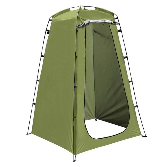 Matériel de camping,Tente de bain pour douche en plein air, Portable,  vestiaire, Camping, étanche, abri, plage - Army Green - Cdiscount Sport