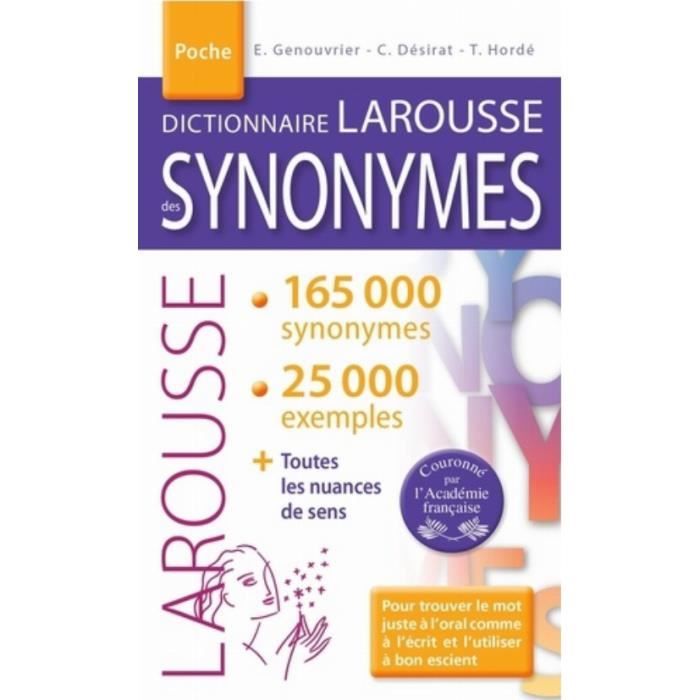 Dictionnaire Larousse des synonymes
