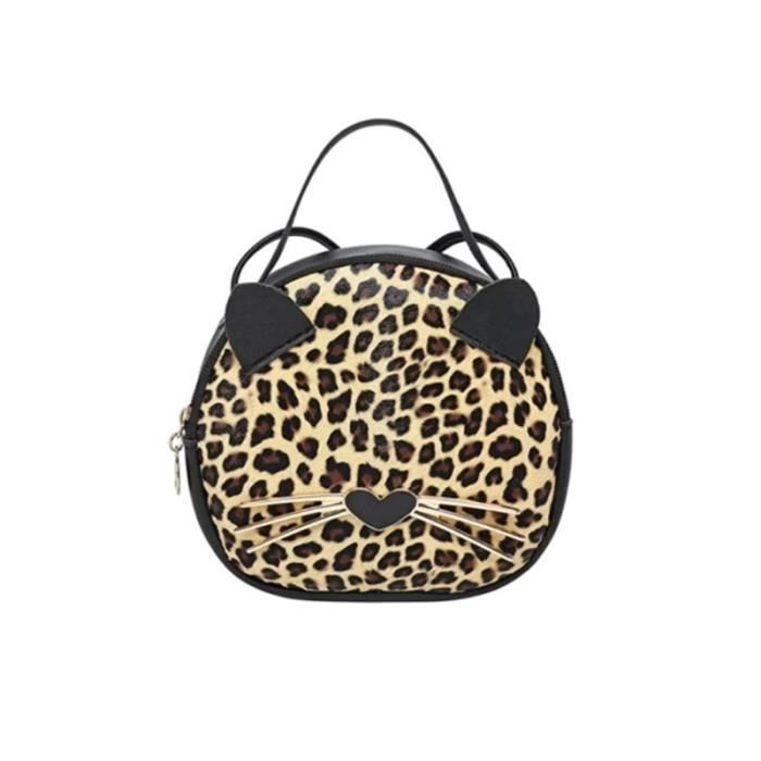 Sac A Main Femme Motif Chat Petit Sac A Main Bandouliere Motif Chat Sac Bandouliere Motif Chat Sac A Main Rond Motif Leopard Cdiscount Bagagerie Maroquinerie