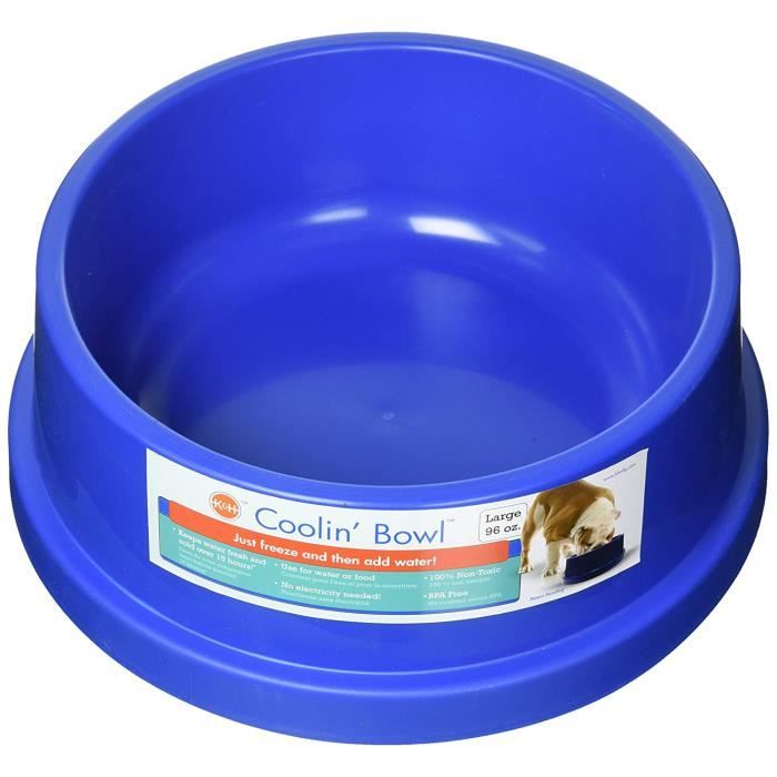 K H K H Pet Gamelle D Eau Rafraichissante Pour Chiens Et Chats 2 7 Litre Pour Chien 2 7 Liter Cdiscount