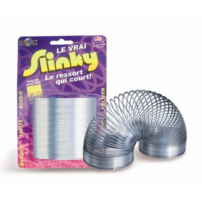 Ressort slinky metal clearance