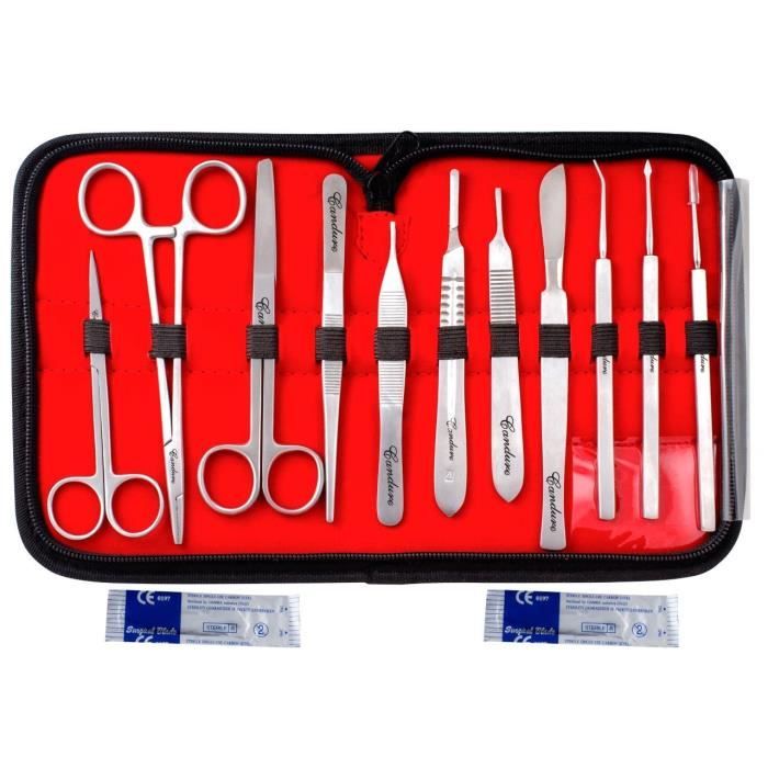 Candure® Kits de dissection Examen/Coffret Diagnostic Trousse