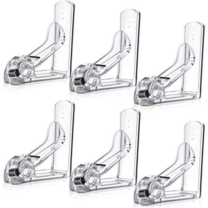 Lot de 12 pinces à ressort, petites pinces crocodiles pour travaux manuels, fil photo, rideau Lot de 12 pinces à ressort, petites pinces crocodiles pour travaux manuels, fil photo, rideau