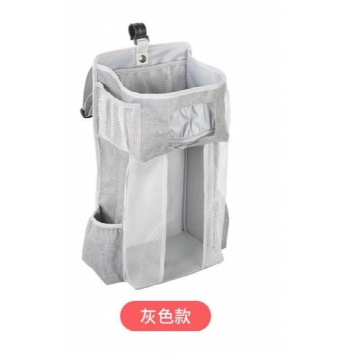 Sac De Rangement Multifonction Pour Poussette - Grande Capacité Avec Poche Zippée - Cadeau Pratique Maman