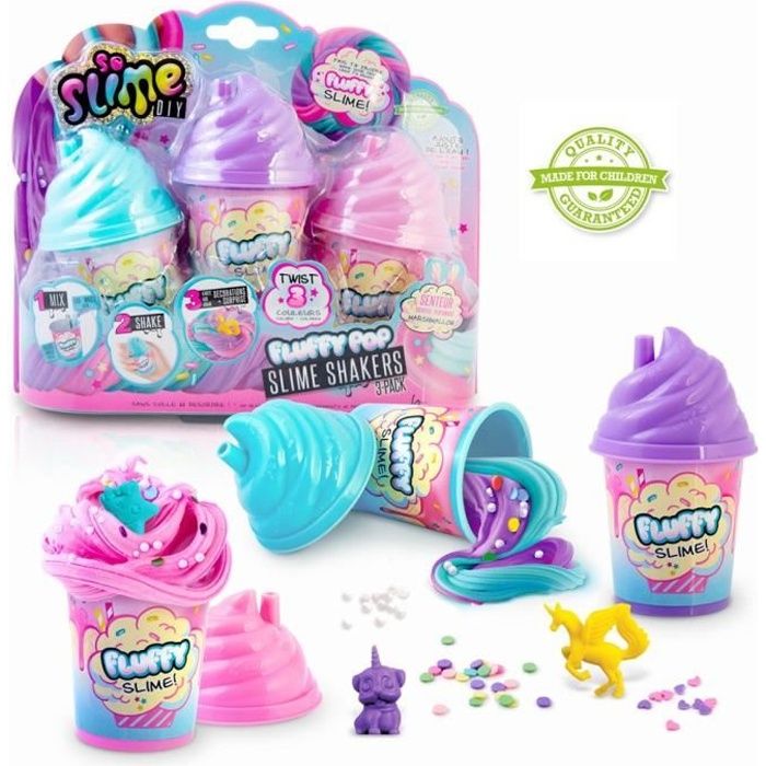 Crée Ta Slime Fluffy So Slime La Boite