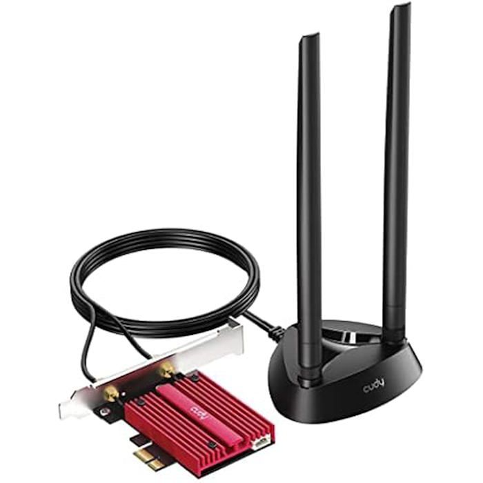 Cudy WE4000 AX3000 Adaptador PCIe Wi Fi 6 Bluetooth 5.0 - vue 3