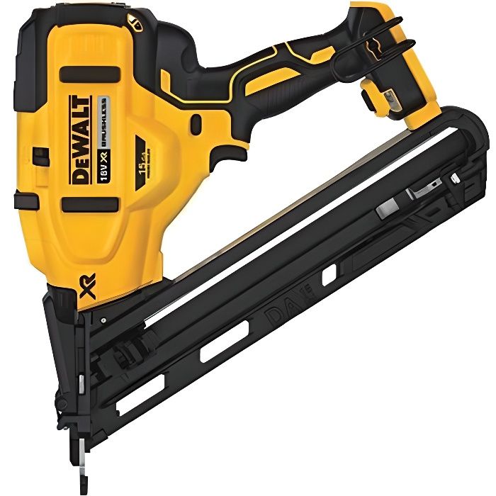 DeWalt Cloueur de finition 15Ga XR 18V Li ion Brushless sans batterie ni chargeur DCN650N - vue 2
