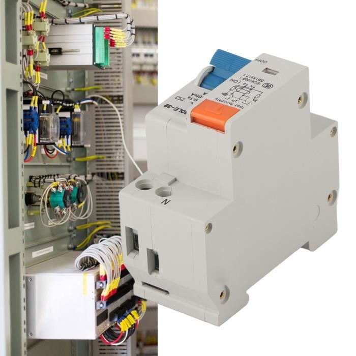 Disjoncteur Modulaire 1P DZ30-32 - 16A, 20A Ou 32A, 230V - Protection Court-circuit