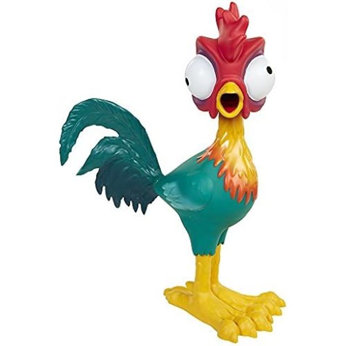 Figurine Interactif - Disney - Vaiana 2 - Effets Sonores - 30 Cm - Coq Hei Hei