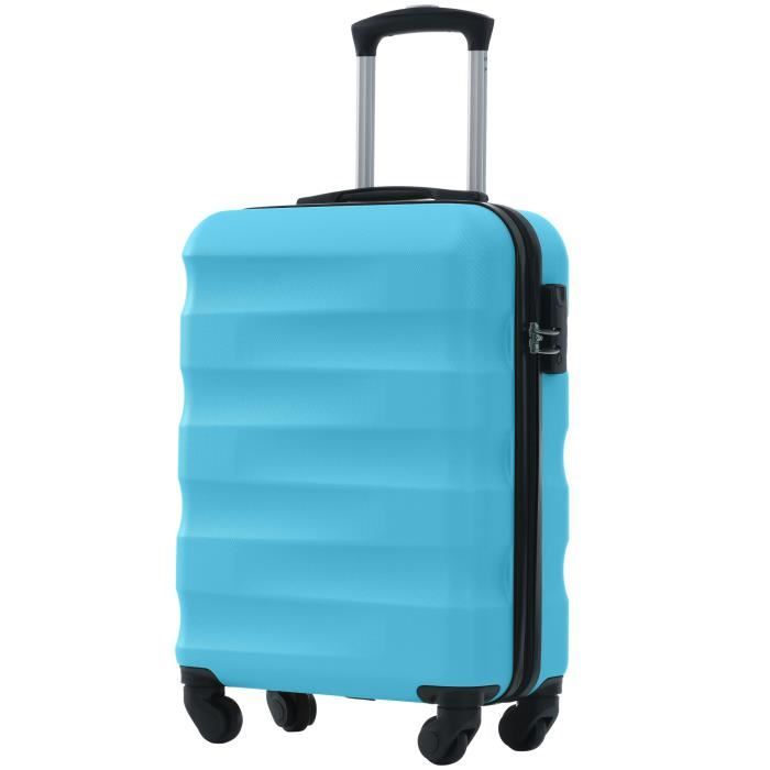 Lot de 3 bagages de voyage rigides en ABS (13-20 pouces), bagage à main
