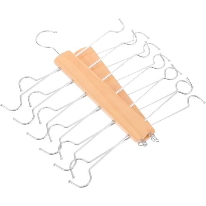 Cintre de débardeur, support de soutien-gorge rotatif pour placard, capacité maximale de 24 cm, support de réservoir en métal, pour économiser de l' espace, organisateur de soutien-gorge de sport pour