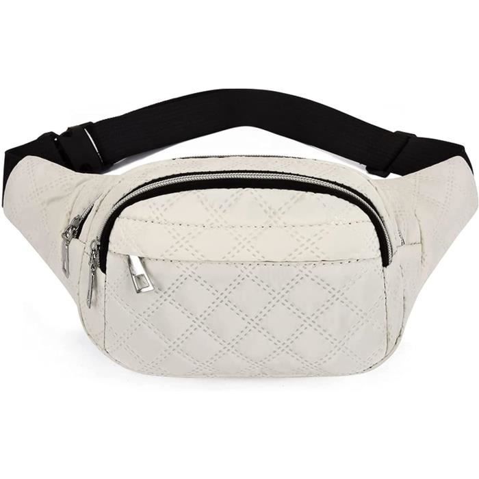 OhhGo Sac de poitrine pour homme, pochette tactique pour course à pied, sac de poitrine pour homme et femme, sac de poitrine de sport, Noir , Mode