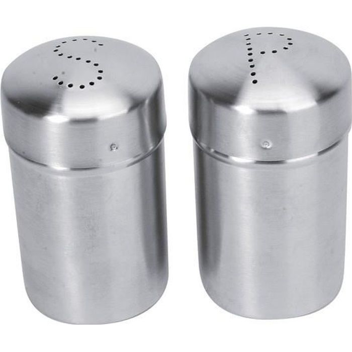 Salière poivrière inox Cdiscount Maison Salière poivrière inox Cdiscount Maison