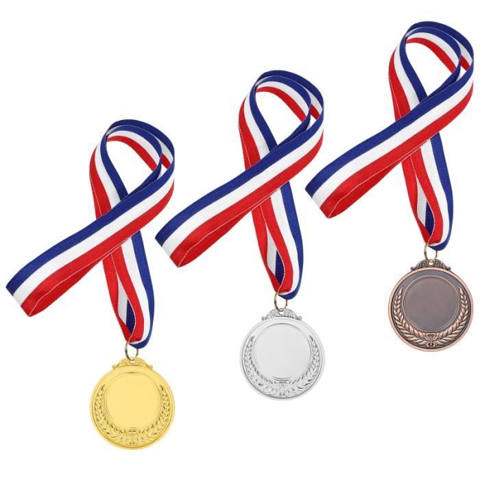 Metaparty Set Torche Gonflable Et Médailles En Métal, Torche