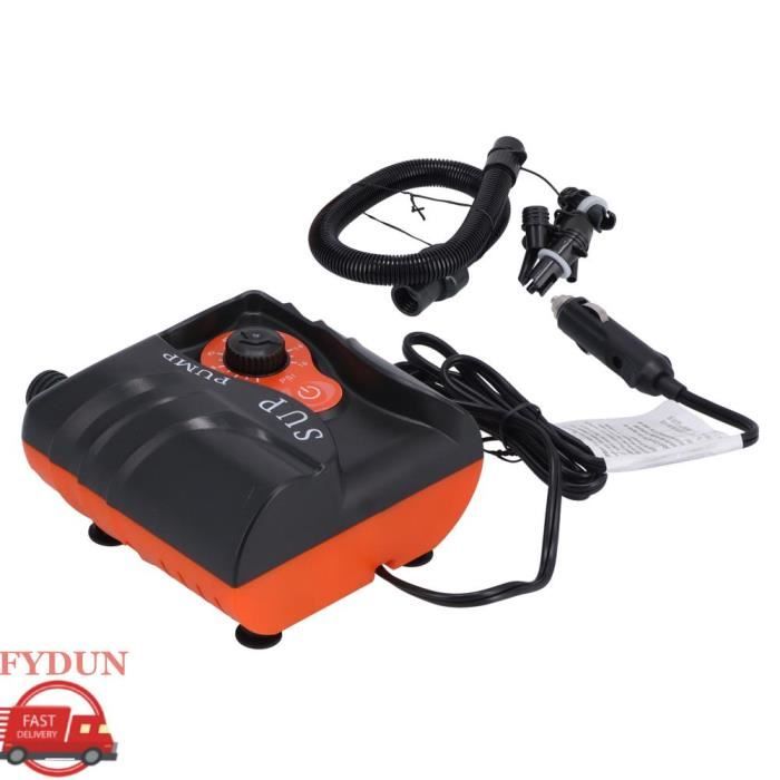 Pompe électrique Sans Fil Pour Canoë – Pression 25 Psi, Débit 100 L/min, Batterie 8000 MAh – Pour Kayak, Paddle Et Bateau Gonflable