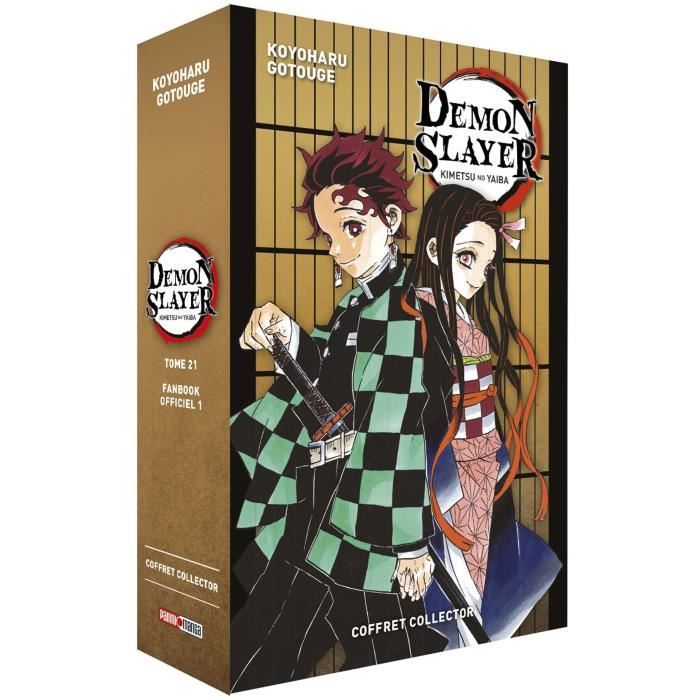 Coffret - Demon Slayer - Tome 21 - Koyoharu Gotouge - Panini - Combat ...