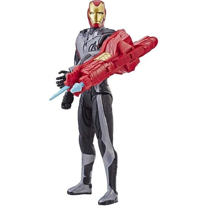 Figurine Titan Power FX Iron Man et Power Pack - Marvel Avengers Endgame - 30  cm - Cdiscount Jeux - Jouets