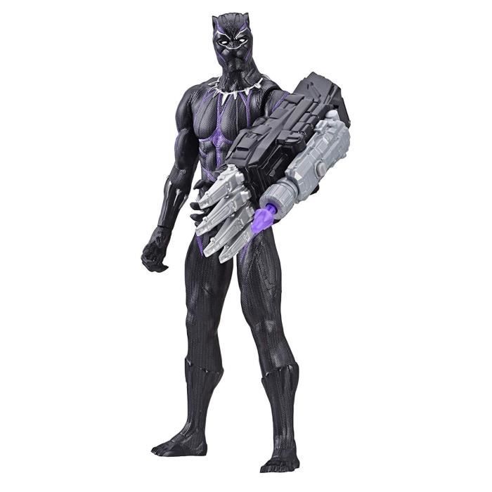 Marvel Avengers Endgame Figurine Titan Power FX Black Panther et