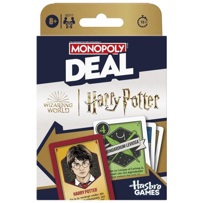 Monopoly Deal Jeu de Cartes : Harry Potter Version française - vue 7
