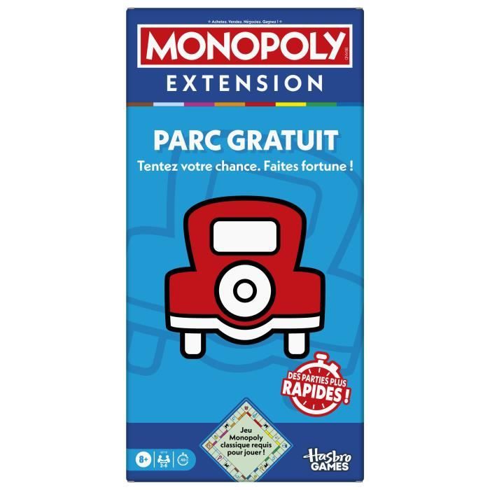 Monopoly Free Parking Jackpot Hasbro La Boite