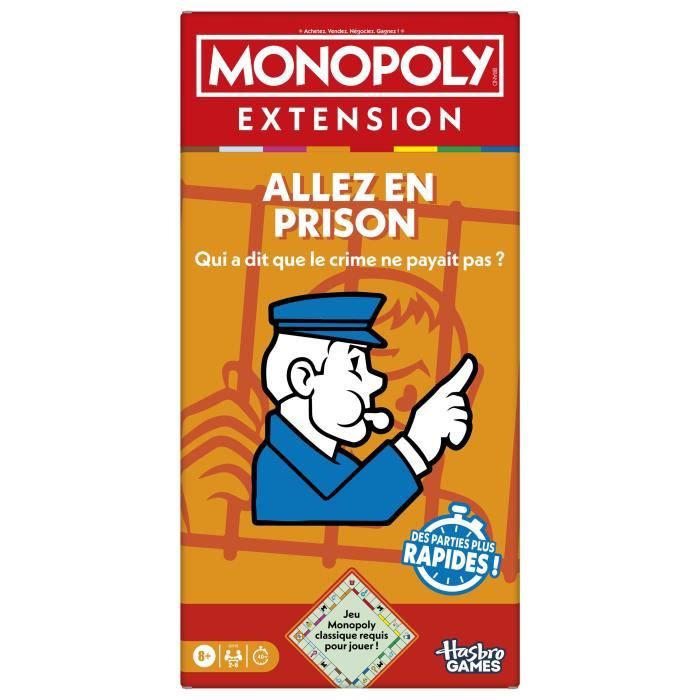 Monopoly Go To Jail Hasbro La Boite