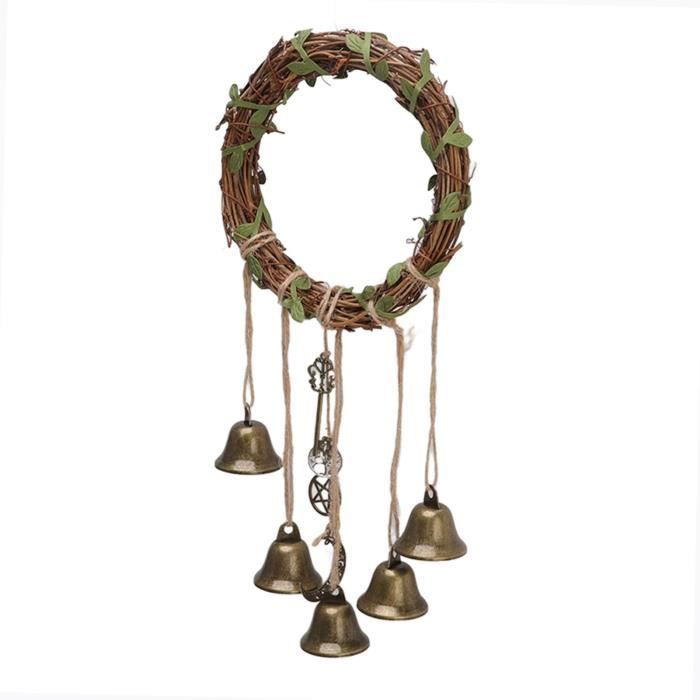 Carillon Éolien Cloches De Sorcière Suspendues - Décoration Vintage Protection Spirituelle
