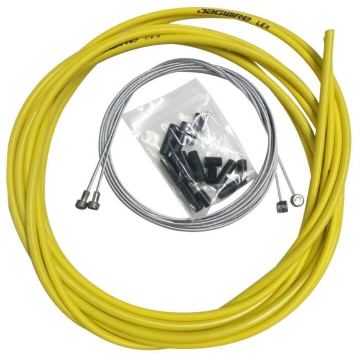 Cable De VGEBY Câble De Frein 2 M - Boîtier De Câble De Frein - Kit D'accessoires Pour Montagne (4 Mm-blanc Frein Velo