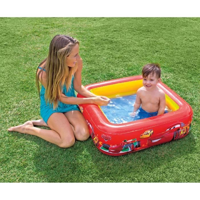 cars petite piscine gonflable pataugette carree cdiscount jeux jouets