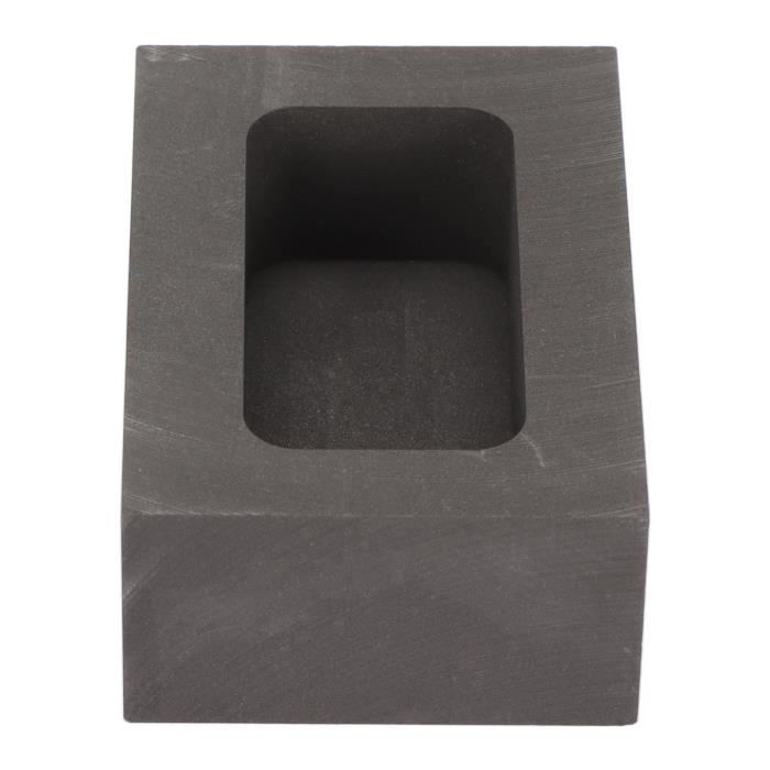 Moule En Graphite Lingotière 7 Ml Portable - Finition Pro Pour Fonderie Or, Argent Et Métaux Précieux - Idéal Bijouterie Et Tests De Coulée
