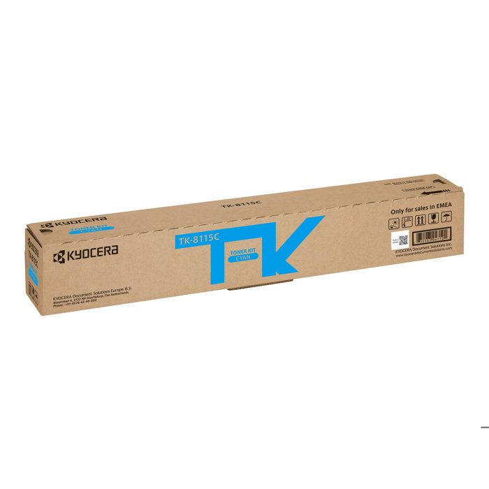 KYOCERA Original TK Toner cyan 6.000 Pages 1T02P3CNL0 M8124cidn M8130cidn - vue 2