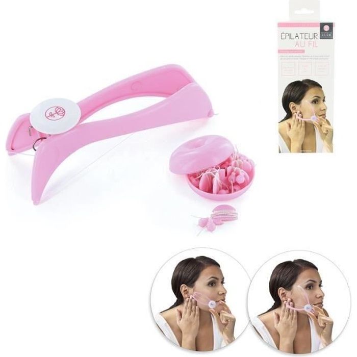 LES COLIS NOIRS LCN Epilateur au fil Cosmetic Club - Soin Corps Visage Poil - 686 