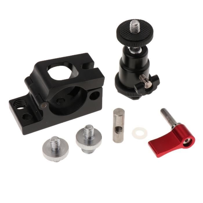 Support Téléphone Universel Pour Tête Sphérique 17mm - Installation Facile, Rotation 360° - Idéal Voiture, Vélo, Aventure