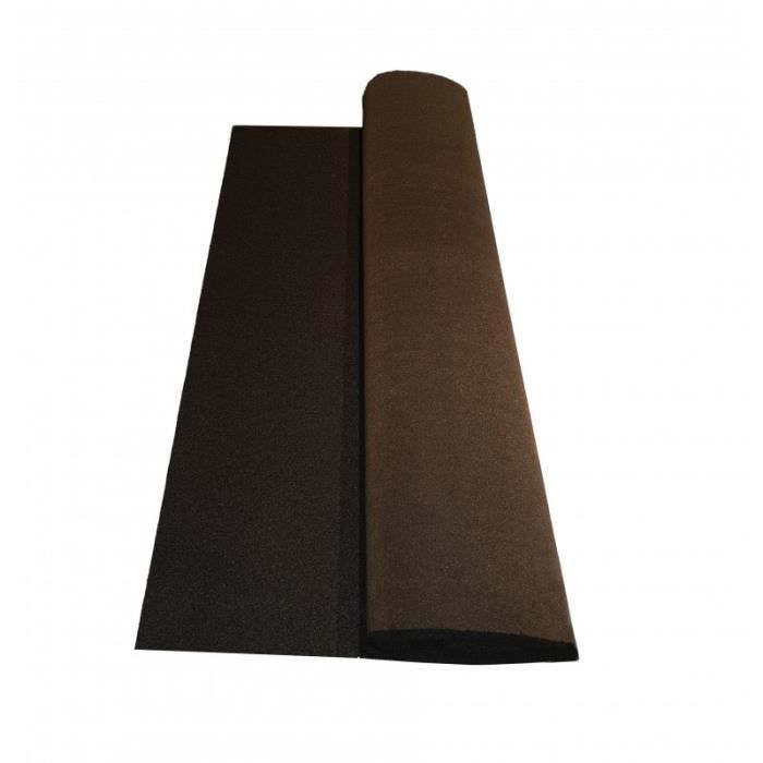 Rouleau de bardeau bitumé shingle 10 x 1 m - L: 10 m - l: 1 m - Gris anthracite