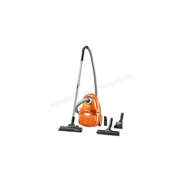 Aspirateur moulinex sans sales sac compacteo ergo cyclonic