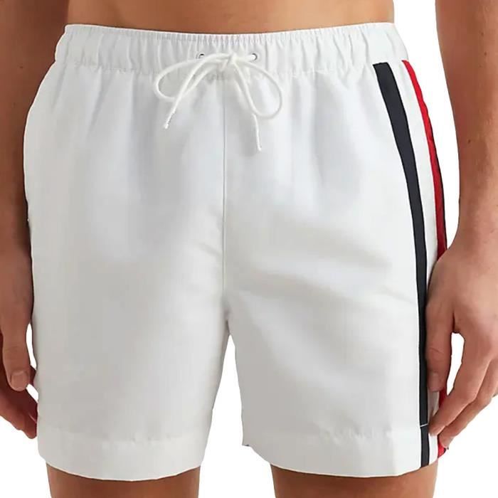 Short de bain Blanc Homme Tommy Hilfiger 2857