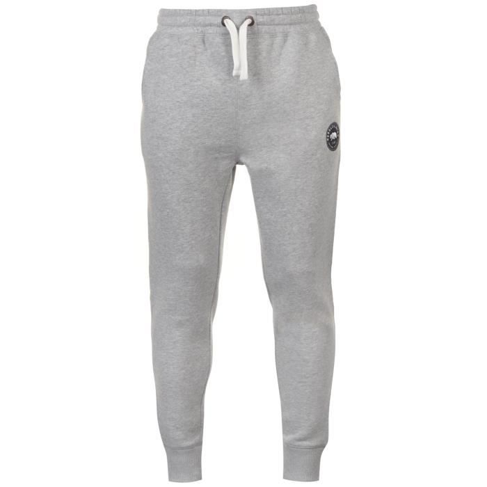 Pantalon de Jogging en Polaire Serre pour Homme Soulcal Signature Gris Chine Multisport Gris chine Cdiscount Sport