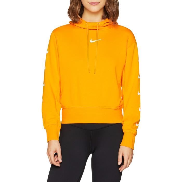 pull nike orange femme