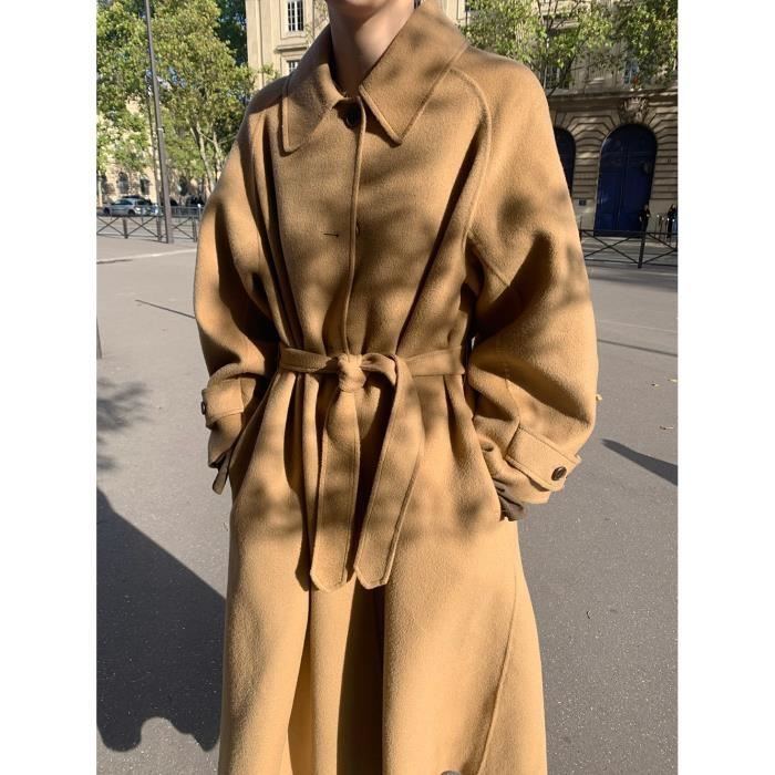 Manteau discount long cachemire