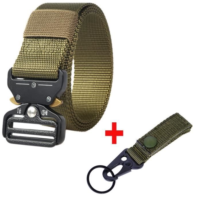 WST Ceinture tactique légère ceinture MOLLE boucle métallique Cabon Paintball MC