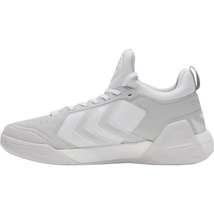 Chaussures de handball de handball Hummel Algiz beige blanc casse 38 5 Cdiscount Sport