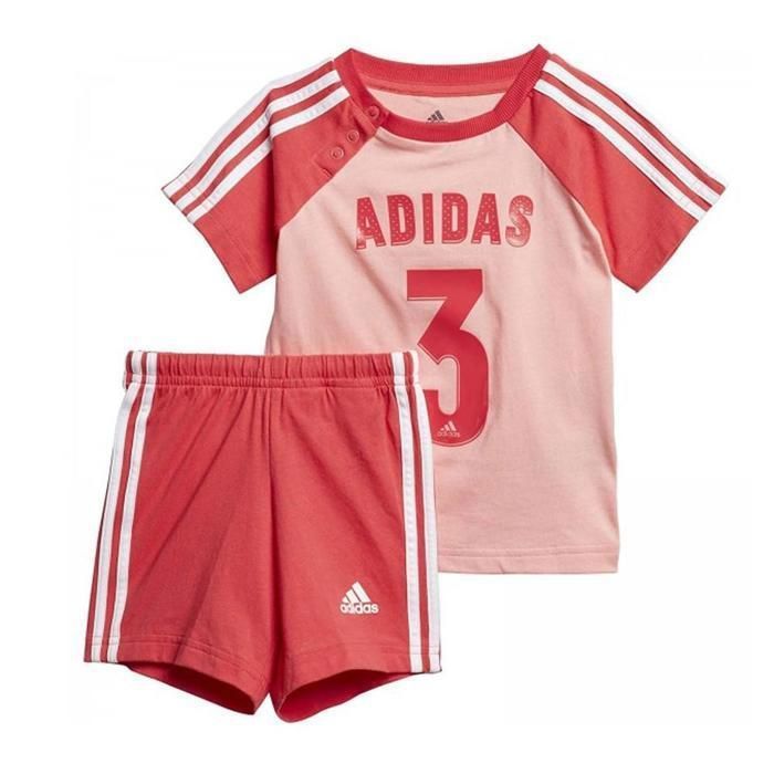 Ensemble de survêtement adidas Performance I Sport Sum Set - Rose - Enfant - Manches longues - Multisport