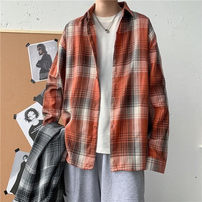 Chemise brodée à carreaux - Carreaux multicolores