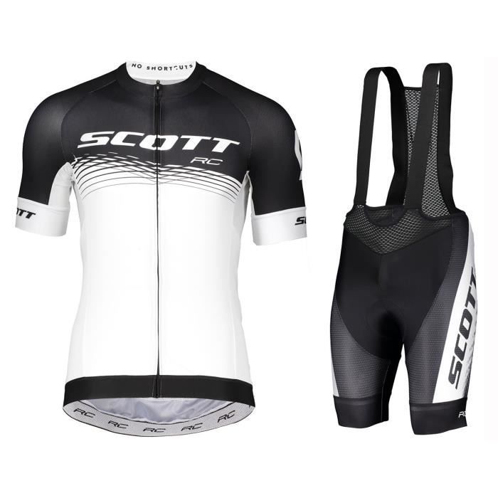 Maillot Cyclisme Homme Canari Rouge Taille L, Manches Courtes 1/2 Zip
