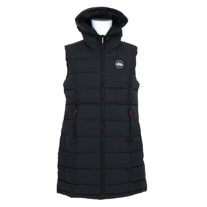Doudoune sans manche Helvetica ZURICH Ref. ZURICH BLK. Couleur Noir. Details. Col a capuche. Sans manche. Fermeture a Noir Cdiscount Pret a Porter